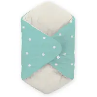 Miniland Couverture de poupée aqua - couverture douce pour bébé multicolore