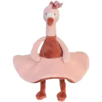 Happy horse Jouet en peluche - - Flamingo Fiddle no. 1 - 19 cm - Fille - Rose et marron
