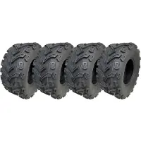 Parnells Pneus quad quad 26x11.00-12 Wanda P3128 E-Marked Road Legally Rule (jeu de 4)