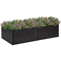 vidaXL Sommier avec tête de lit rose 140x190 cm velours