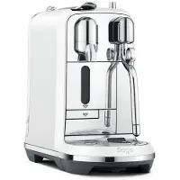 Sage Cafetière nespresso 19bars blanc - - SNE800SST2EFR1 - creatista plus