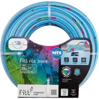 Fitt Tuyau d'arrosage Bleu JEANS NTS 1/2" 50M