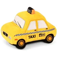 P.L.A.Y. Pet P L A Y Pet Lifestyle And You - Jouet En Peluche Chien Collection Canine Commute New York Taxi Yellow Cab