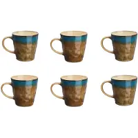 Bjorn Mug ISLAND 40cl - 6 pièces - Terre et mer