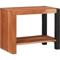 vidaXL Étagère Marron 50 x 30 x 40 cm Bois d'acacia massif