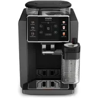 Krups Expresso avec broyeur Sensation Lait EA912HF1 Gris anthracite + kit entretien