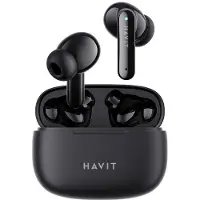 Havit Casque sans fil TW967, TWS, Bluetooth 5.1, 40mAh (casque), 300mAh (étui de chargement), noir