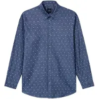 Armani Exchange Xm001716_af17528 Long Sleeve Shirt Bleu L Homme