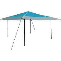 vidaXL , tente de pavillon, 395 x 395 x 251 cm, bleu, tissu
