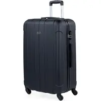 Itaca unisex. 771170-04 Grande valise de voyage XL rigide à 4 roulettes 771170 noir -73x48x28cm (OSFA), Casuel, ABS/Polycarbonate, Big
