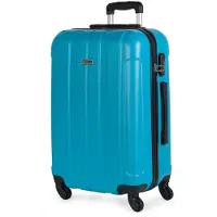 Itaca unisex. 771160-02 Valise rigide à 4 roues 771160 marine -63x42x24cm (OSFA), Casuel, ABS/Polycarbonate, Turquoise