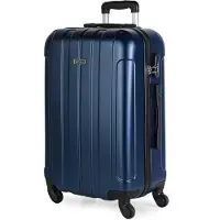 Itaca unisex. 771160-01 Valise rigide à 4 roues 771160 marine -63x42x24cm (OSFA), Bleu, Casuel, ABS/Polycarbonate, Moyen