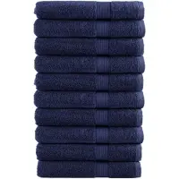 vidaXL Serviettes de sauna de qualité supérieure SOLUND 10pcs 600 g/m²