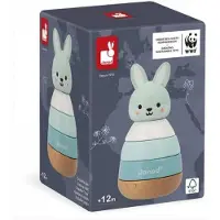 Janod Empilable Lapin en bois WWF