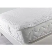 Douceur d'intérieur Surmatelas Bien être 90x190cm à élastiques
