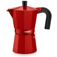Monix M281703 - Cafetière italienne en aluminium 3 tasses couleur fraise