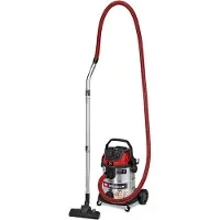 Einhell Aspirateur eau et poussières – TE-VC 2580 SACL – 1100 W – Cuve inox 25 L – Filtre HEPA – Classe L