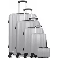 Hero - Set de 5 Valises LIPARI-U 75 cm 4 Roues