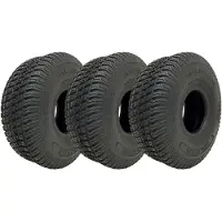 Parnells 11x4.00-4 Pneus pour tondeuse à gazon 4ply Multi Turf Ride on Mower Grass Wanda (Lot de 3)