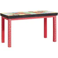 vidaXL Table Gigogne Marron 38 x 38 x 41,5 cm Bois de manguier massif
