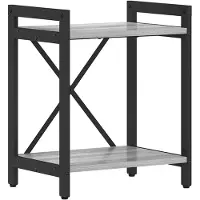 vidaXL Bibliothèque Sonoma gris 40 x 30 x 48.5 cm Bois d'ingénierie