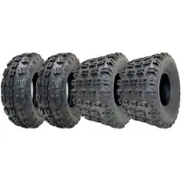 Parnells 20x11.00-9 & 21x7.00-10 ATV Quad Pneus OBOR Kraken Tubeless Road Homologués (Jeu de 4)