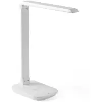 Faro lampe de table LED à intensité variable Anouk blanche avec station de recharge
