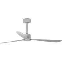 Faro Amelia - ventilateur de plafond - Ø 132 x 26 cm - 6 vitesses - inclus télécommande avec minuterie - gris