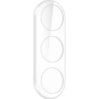Avizar Protection Caméra pour Samsung Galaxy Z Fold 5 Bi-matière Anti-trace Transparent