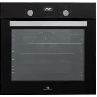 Continental Edison Four à catalyse intégré - chaleur pulsée - - F80CBIX - noir et inox - L59,5 x H59,6 x P 54,68 cm