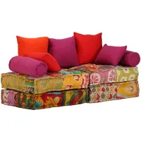 vidaXL Ensemble de salon de jardin 9 pièces avec coussins Gris Poly rotin