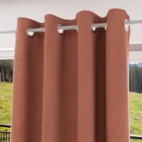 Soleil D Ocre Rideaux, stores ECLIPSE - Orange - 135x180 cm