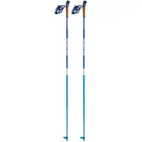 Salomon - Bâtons de ski de fond - S/Lab Click Jr - Taille Enfant 120 cm - Bleu
