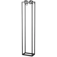 Ideal Lux Audio Lampadaire À 2 Bras Multiples Noir, Interrupteur Intégré, Non Dimmable