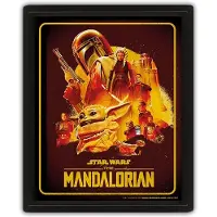 Ginza.se Cadre The Mandalorian Saison 2 Effet Animé 3D