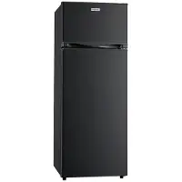 Frigelux Réfrigérateur-congélateur RDP215NE - congélateur haut - 54x52.5x143 cm (lxpxh) - 205 litres - classe E - noir