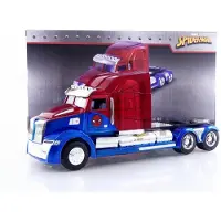 Jada Toys 1/24 - Western Star 5700 Xe Truck Tractor Marvel Spider-Man 35408r-Toys