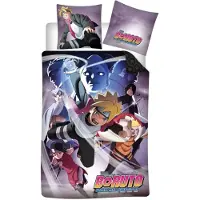 Cofi1453® Boruto Bettbezug Team 140 x 200 cm - Baumwolle