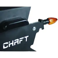 Chaft Clignotants Tinny Noir/Transparent (paire)