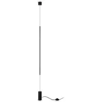 Ideal Lux Filo Plafonnier Led Intégré Noir, 3000k, Non Dimmable