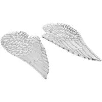 vidaXL Paniers à Fruits 2 pcs Argent 40x18x4 cm Aluminium