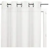 Soleil D Ocre Coussins Alix homme - Blanc - 250x280 cm