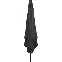 vidaXL Parasol de jardin anthracite 295 x 295 x 245 cm