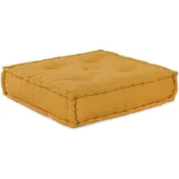 vidaXL Ensemble de canapés modulaires , 4 pièces, tissu jaune