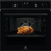 Electrolux Four Encastrable Pyrolyse 600 SenseCook avec SteamCrisp Y6POC67WH Pure black