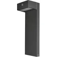 Forlight Applique murale extérieure LED C4 Top - Lumière blanc chaud, couleur gris