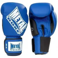 Metal Boxe Gants De Boxe Super Entrainement/Compet - 12 Oz - Bleu