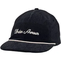 Under Armour Wide Sportstyle Adj Cap Noir
