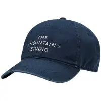 The Mountain Studio Organic Cotton Classic Cap Bleu
