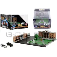 Jada Toys 1/32 - De Lorean Back To The Future Hill Valley Courthouse 34804br-Toys